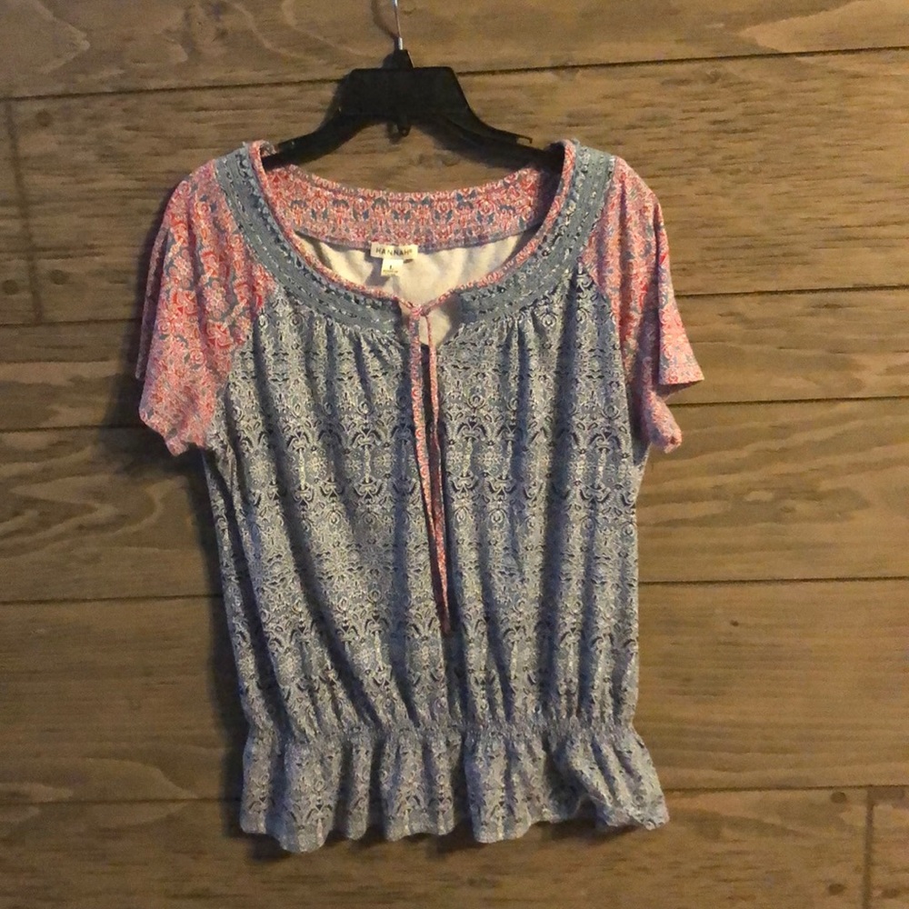Hannah Red White and Blue Summer Top